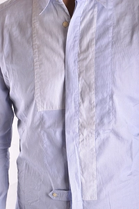 Neil Barrett Striped Panel Shirt