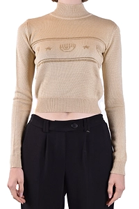 Chiara Ferragni Multicolor Knit Top