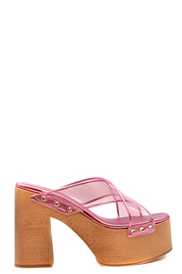 Haus Of Honey Sandals Fuchsia