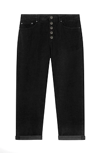 Dondup Black Corduroy Trousers