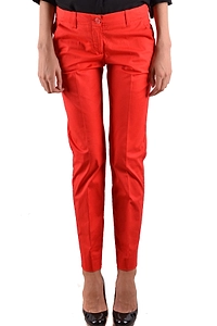Armani Jeans Trousers Red