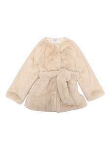 Magil Eco Pelliccia Girocollo Con Cintura