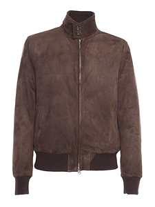 Stewart Scettro Nuvola Goat Garment Suede Poly Diagonale Marrone P