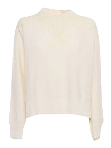 Ermanno Di E.Scervino Maglia C/Pizzo Con Ricamo