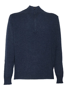 Mezza Zip Ml Lana Cashmere