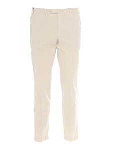 Pt01 Pantalone Master, Flat Front, Diagonal Pockets, Flap Back Pockets, Finished