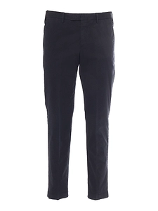 Pt01 Master Flat Front Diagonal Pockets Flap Back Pockets Finished Trousers