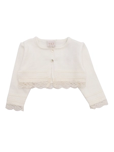 Paz Rodriguez Knit Newborn Short Cardigan Paz V25