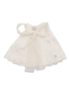 Paz Rodriguez Knit Newborn Cape Ceremonia V25