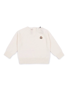 Moncler Baby Ivory Crewneck