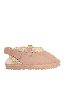 Mou Kids Mary Jane Slipper With Ba