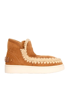 Mou New Eskimo Sneaker Suede Letter Logo
