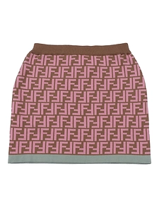 Fendi Jr Gonna Double Cotton