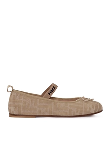 Fendi Jr Ballerina Tes.Ff Ligh+El.C/Log