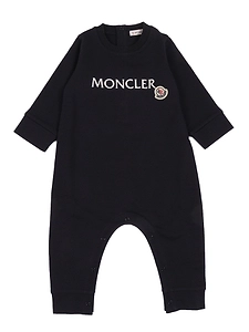Moncler Baby Navy Romper + Box