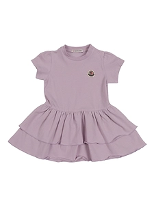 Moncler Baby Open Pink Dress