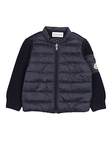 Moncler Baby Navy Cardigan
