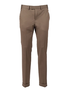 Pt01 Master, Flat Front, Diagonal Pockets, Flap Back Pockets, Turn Up