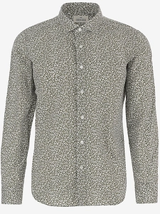 Gherardi Linen Shirt With Floral Print