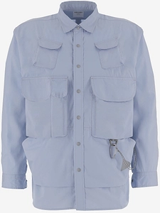 And Wander Cotton Blend Shirt With Multiple Pockets