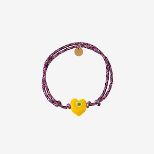 Sorbet Island Guardian Bracelet With Glass Bead