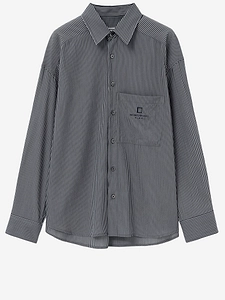 Wooyoungmi Cotton Blend Shirt With Striped Pattern