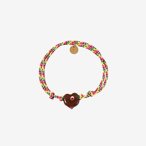 Sorbet Island Guardian Bracelet With Glass Bead