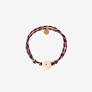 Sorbet Island Guardian Bracelet With Glass Bead