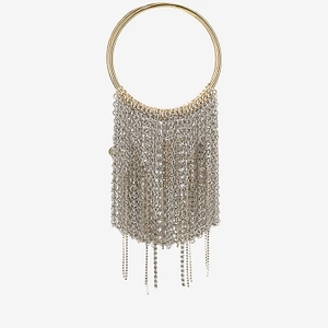 Silvia Gnecchi Handbag With Chain Fringes