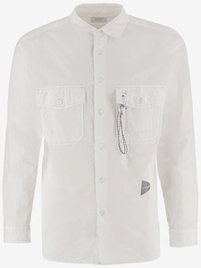 And Wander Cotton Blend Shirt With Logo