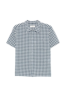 Dunst Checked Cotton Blend Shirt