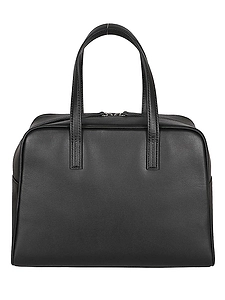 Mizuiro Medium Leather Boston Bag