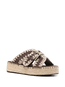 Mou Jute Platform Sandals