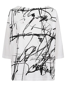 Moyuru Printed Cotton Sweater