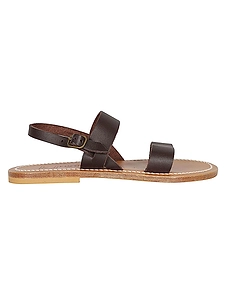 K Jacques St Tropez Barigoule Leather Sandals