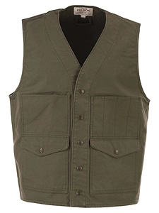 Filson Cotton Utility Vest With Patch Pockets