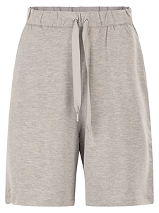 Majestic Stretch Viscose Bermuda Shorts With Drawstring Waist