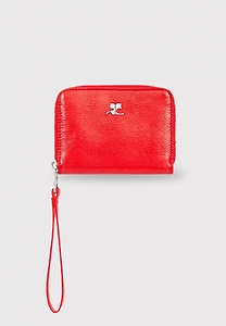 CourrÈGes Wallet Naplack Zipped Compact