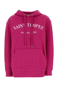 Michael By Michael Kors Fuchsia Cotton Sweatshirt
