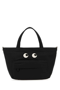Anya Hindmarch Black Nylon Mini Eyes Handbag