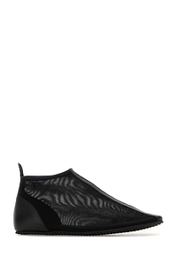 Gimaguas Black Mesh Slip Ons
