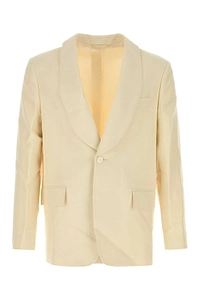 Bode Cream Viscose Blend Blazer