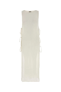 Le Kasha Dress Cover Up With Cordons