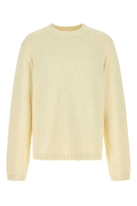 Sefr Ivory Cotton Blend Oversize Odilon Sweater