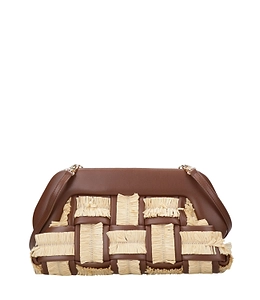 Themoire' Bags.. Brown+Beige