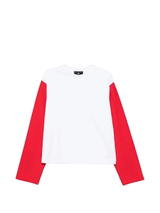 Lii Contrast Long Sleeve T Shirt