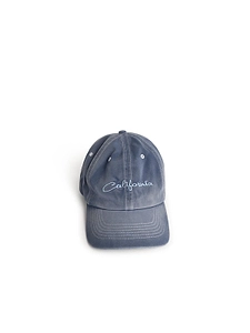 Erl Blue Cotton Cap California