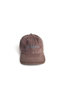Erl Brown Cotton Cap California