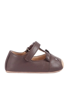 Fendi Jr Sandalo Nappa+Camoscio