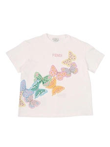 Fendi Jr T Shirt Jersey Tinto